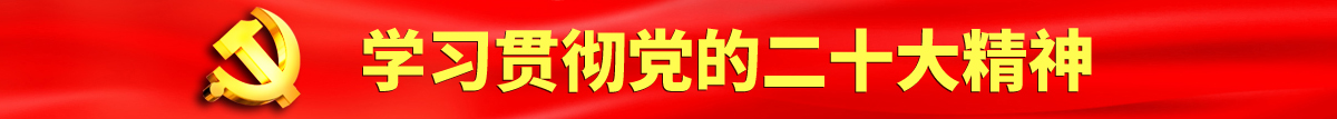 猛操狂日认真学习贯彻落实党的二十大会议精神